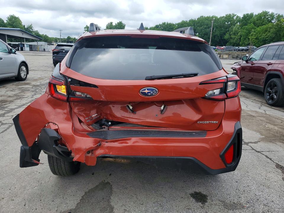 2024 Subaru VIN JF2GUADCXRH298862 COPART salvage auction — REAR END, NY - MV-907A SALVAGE CERTIFICATE, sold $3,950 on 2026-07-28 (photo 6)