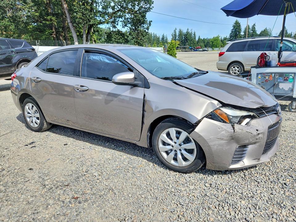 2015 Toyota Corolla VIN 5YFBURHE1FP273870 COPART salvage auction — FRONT END, Ok - Cert Of Title-Salvage, sold $2,700 on 2026-07-10 (photo 4)