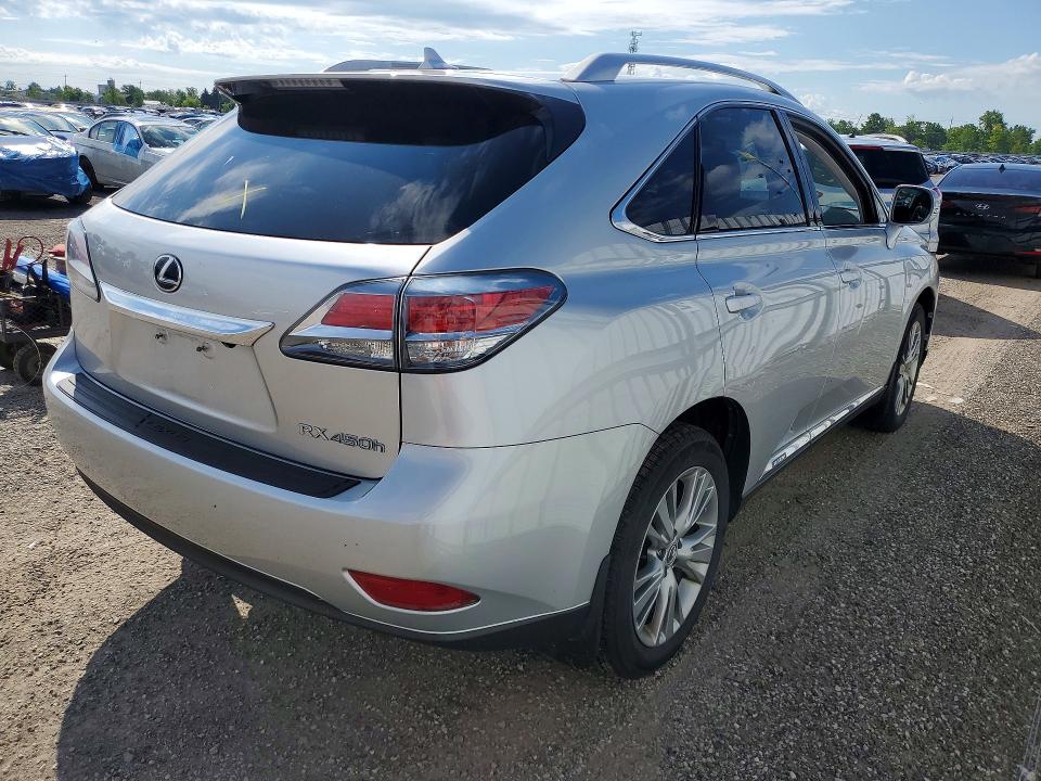 2013 Lexus Rx VIN JTJBC1BA8D2437974 COPART salvage auction — SIDE, On - Permit No Brand - Unfit, sold $150 on 2026-07-28 (photo 3)