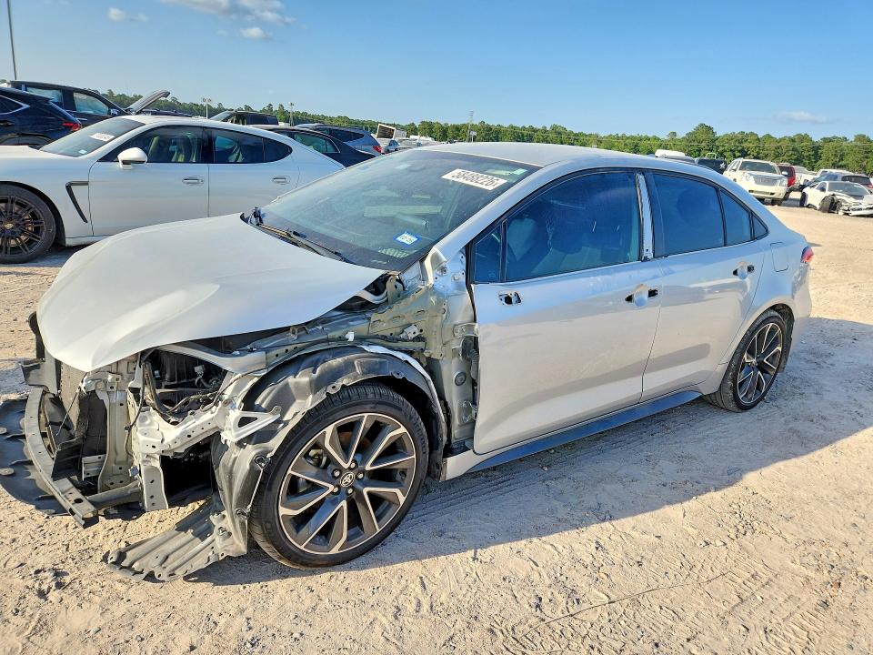 2020 Toyota Corolla VIN 5YFS4RCE4LP045008 COPART salvage auction — FRONT END, Tx - Salvage Vehicle Title, sold $5,800 on 2026-07-31 (photo 1)