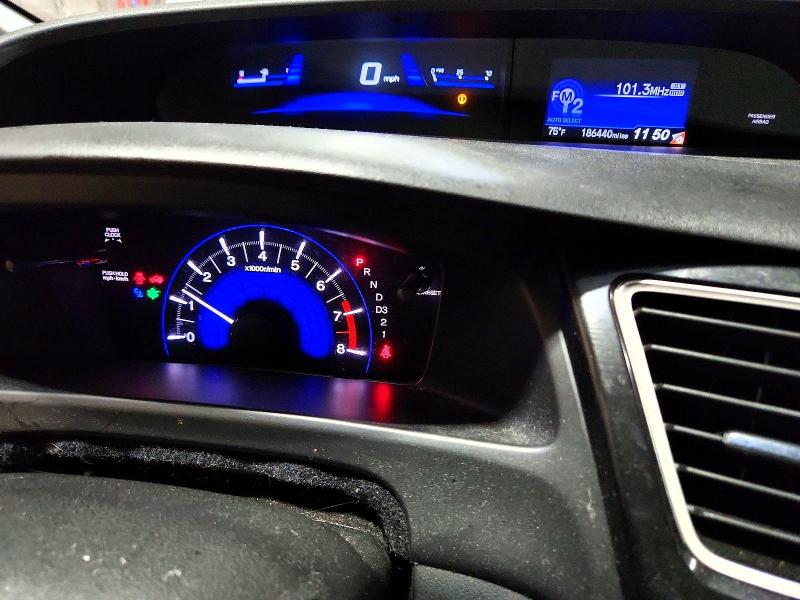 2013 Honda Civic VIN 19XFB2F82DE067998 COPART salvage auction — REAR END, Mn - Cert Of Title-Prior Salvage, sold $1,050 on 2026-07-09 (photo 9)