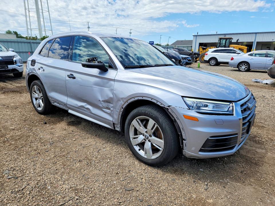 2018 Audi Q5 VIN WA1ANAFYXJ2195419 COPART salvage auction — SIDE, Il - Salvage Certificate, sold $2,000 on 2026-07-29 (photo 4)