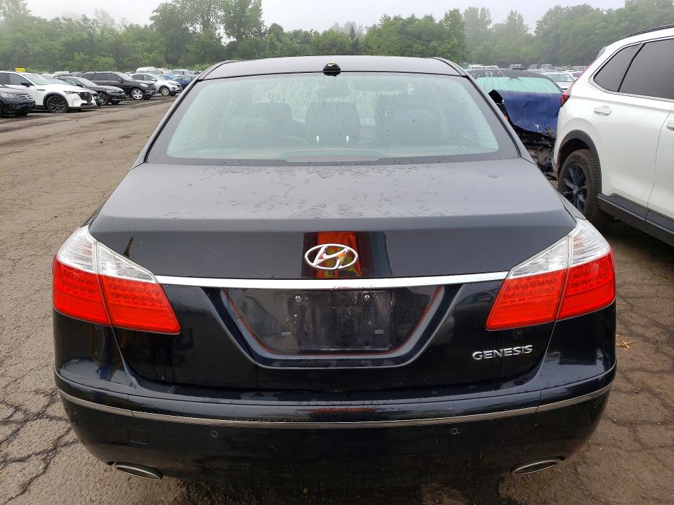 2009 Hyundai Genesis VIN KMHGC46E09U030391 COPART salvage auction — NORMAL WEAR, CT - CERTIFICATE OF TITLE, sold $475 on 2026-07-02 (photo 6)