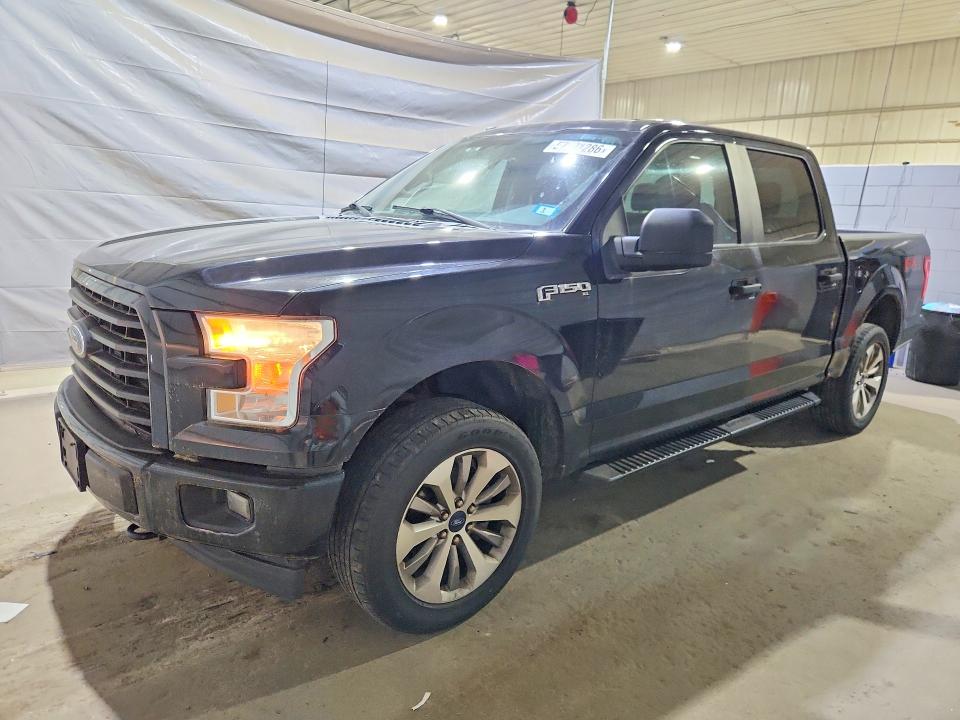 2017 Ford F-150 lightning VIN 1FTEW1EF3HFC74700 COPART salvage auction — FRONT END, Nh - Certificate Of Title, sold $3,950 on 2026-07-09 (photo 1)