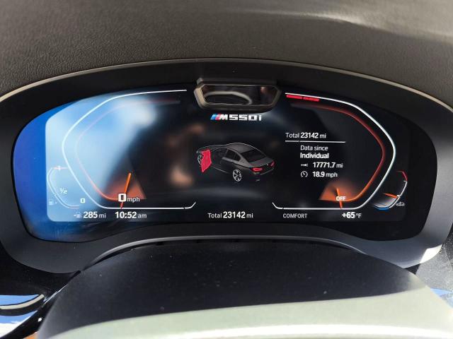 2023 BMW M5 VIN WBA13BK08PCN47429 COPART salvage auction — HAIL, Nj - Cert Of Title-Salvage, sold $33,000 on 2026-07-27 (photo 8)