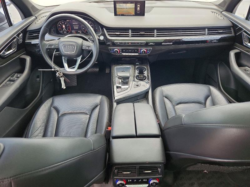 2018 Audi Q7 VIN WA1VAAF71JD024910 COPART salvage auction — MECHANICAL, TX - SALVAGE VEHICLE TITLE, sold $9,700 on 2026-07-23 (photo 8)