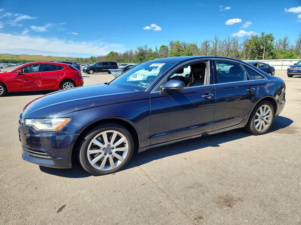 2015 Audi A6 VIN WAUGFAFCXFN004117 COPART salvage auction — MINOR DENT/SCRATCHES, Nj - Certificate Of Title, sold $725 on 2026-07-27 (photo 1)