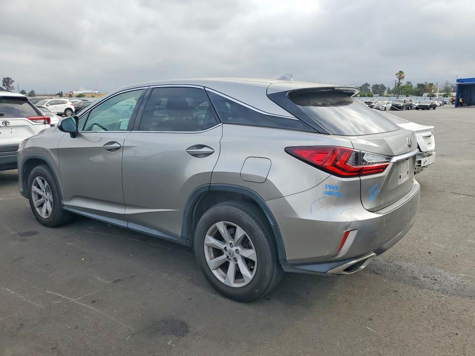 2017 Lexus Rx 350 VIN 2T2ZZMCA9HC036503 COPART salvage auction — FRONT END, CA - SALVAGE CERTIFICATE, sold $9,900 on 2026-07-16 (photo 2)