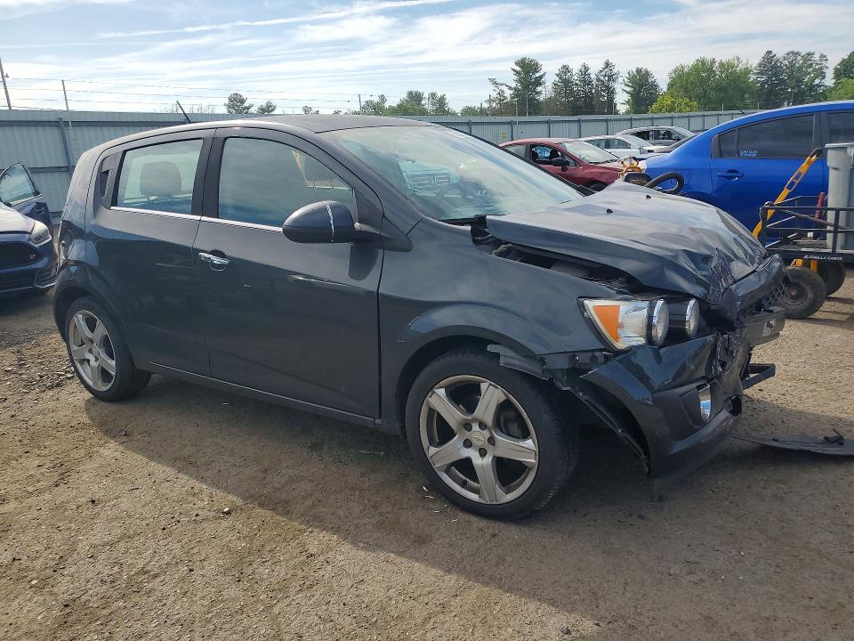 2015 Chevrolet SONIC VIN 1G1JE6SB0F4132547 COPART salvage auction — FRONT END, Pa - Certificate Of Salvage, sold $400 on 2026-07-02 (photo 4)