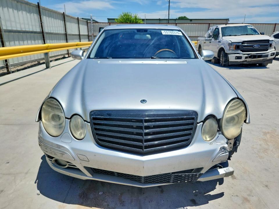 2007 Mercedes-benz E-class VIN WDBUF87X37X220394 COPART salvage auction — FRONT END, Tx - Salvage Vehicle Title, sold $175 on 2026-07-24 (photo 5)