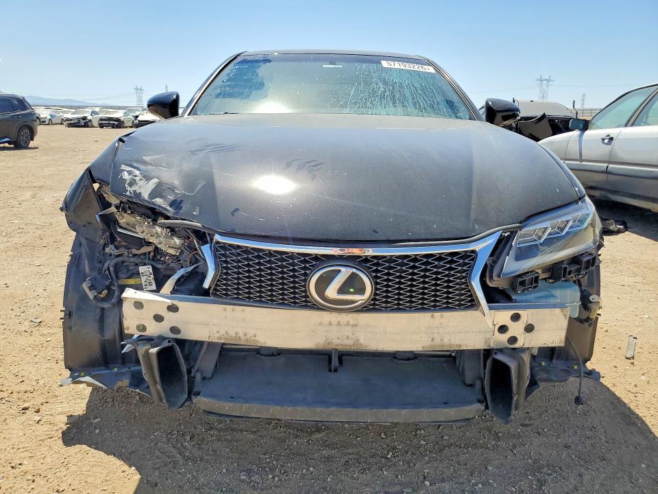 2013 Lexus VIN JTHBE1BL9D5025249 COPART salvage auction — FRONT END, Ca - Salvage Certificate, sold $1,550 on 2026-07-06 (photo 5)