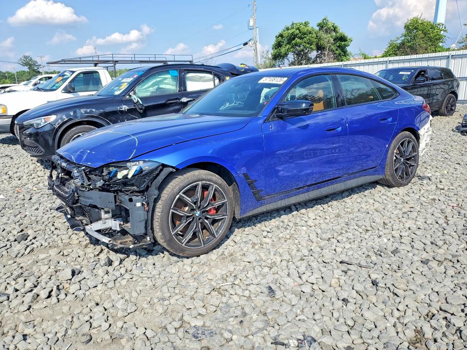 2025 BMW I4 VIN WBY33HD04SFU48916 — COPART salvage auction photo