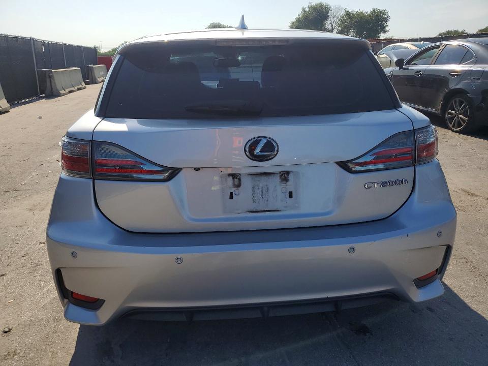 2015 Lexus Ct VIN JTHKD5BH4F2221920 COPART salvage auction — FRONT END, Fl - Cert Of Title Slvg Rebuildable, sold $2,900 on 2026-07-09 (photo 6)