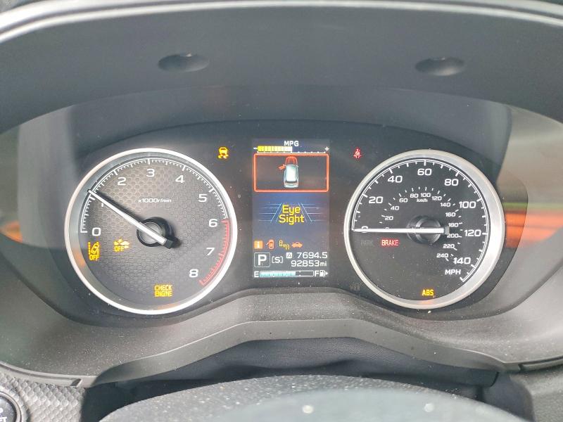 2019 Subaru Forester VIN JF2SKASC9KH549038 COPART salvage auction — FRONT END, Ny - Mv-907A Salvage Certificate, sold $3,200 on 2026-07-02 (photo 9)