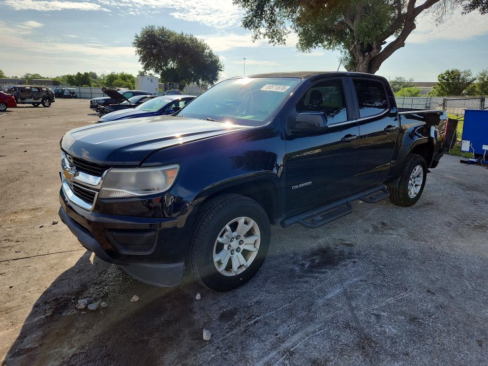 2017 Chevrolet VIN 1GCGSCEA4H1152249 COPART salvage auction — REAR END, Fl - Cert Of Title Slvg Rebuildable, sold $7,100 on 2026-07-02 (photo 1)