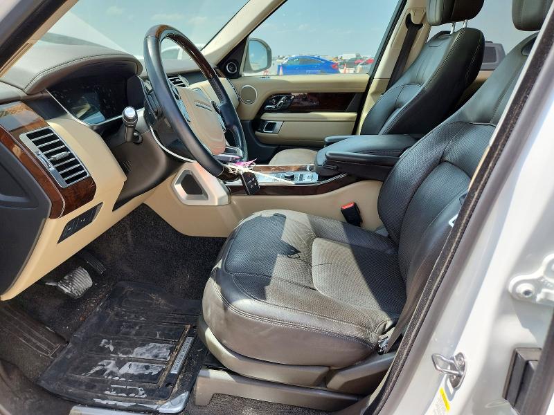 2019 Land rover RANGE ROVER VIN SALGS2RE8KA520360 COPART salvage auction — REAR END, Tx - Certificate Of Title, sold $12,200 on 2026-07-30 (photo 7)
