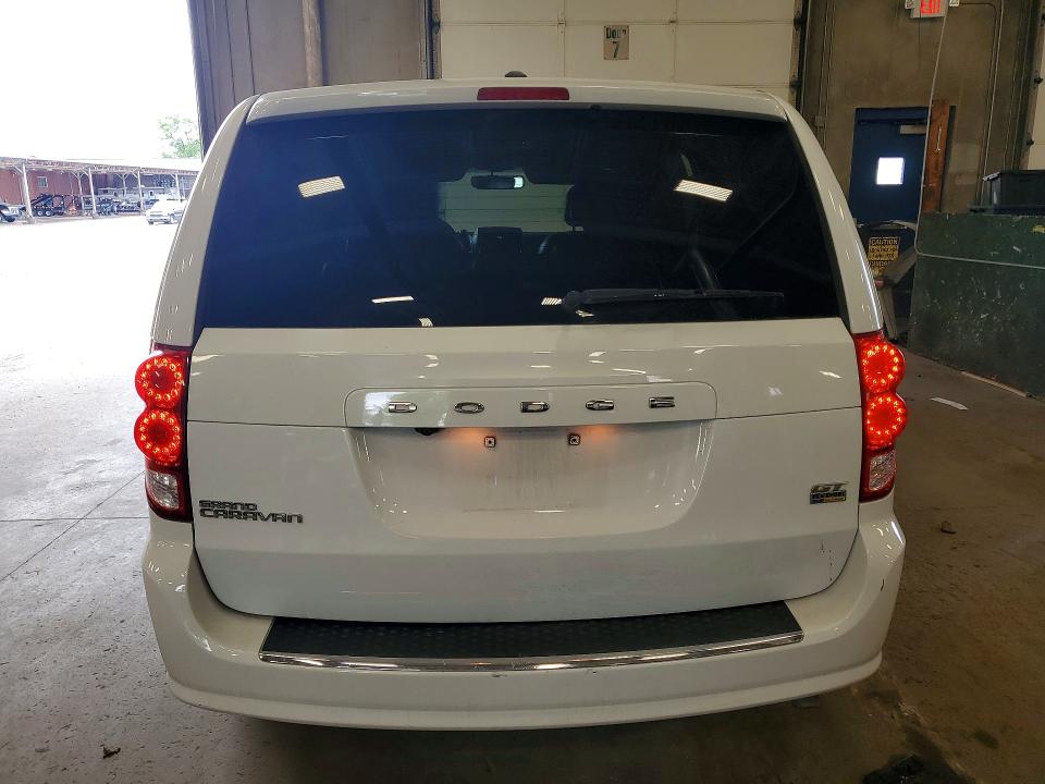 2017 Dodge Caravan VIN 2C4RDGEG3HR767059 COPART salvage auction — HAIL, Mn - Cert Of Title-Prior Salvage, sold $2,600 on 2026-07-02 (photo 6)