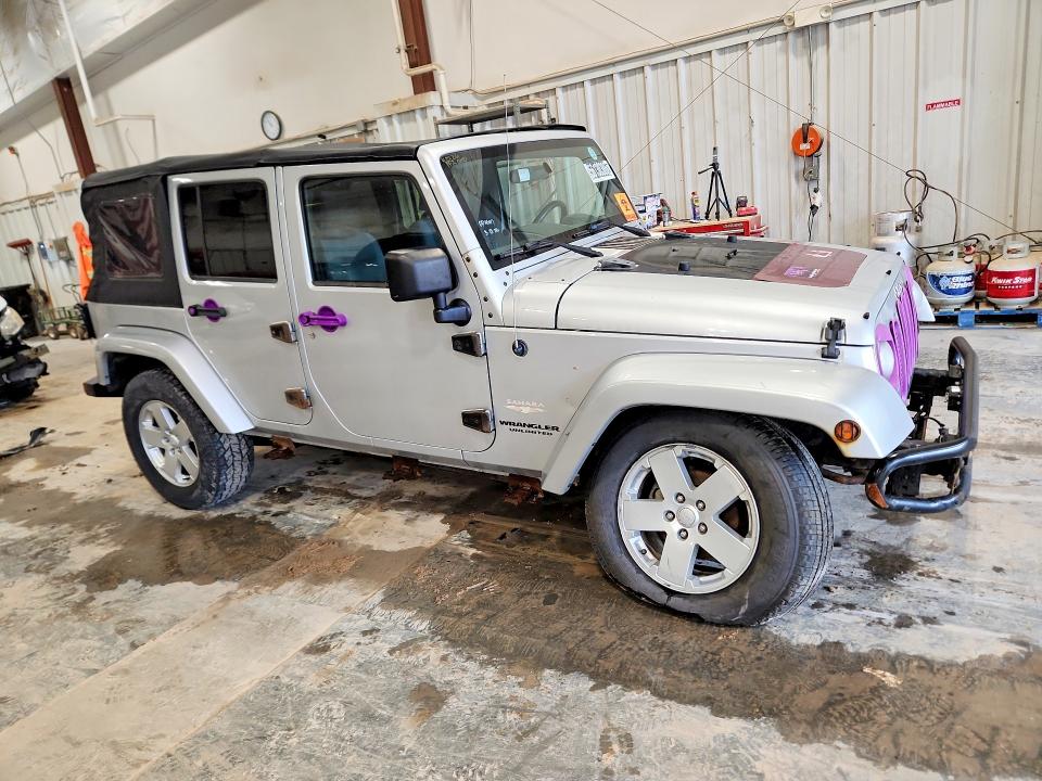 2007 Jeep Wrangler / VIN 1J4GA59117L148553 COPART salvage auction — UNDERCARRIAGE, In - Certificate Of Title, sold $500 on 2026-07-09 (photo 4)