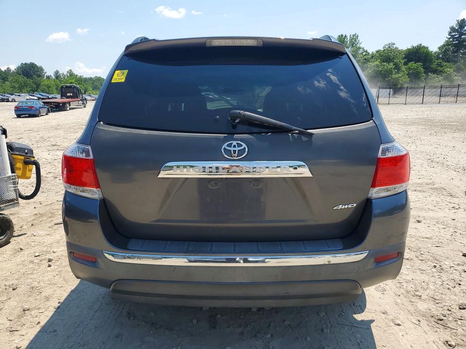2011 Toyota Highlander VIN 5TDDK3EH8BS087920 COPART salvage auction — FRONT END, Ma - Cert Of Title-Parts Only Salva, sold $4,150 on 2026-07-06 (photo 6)