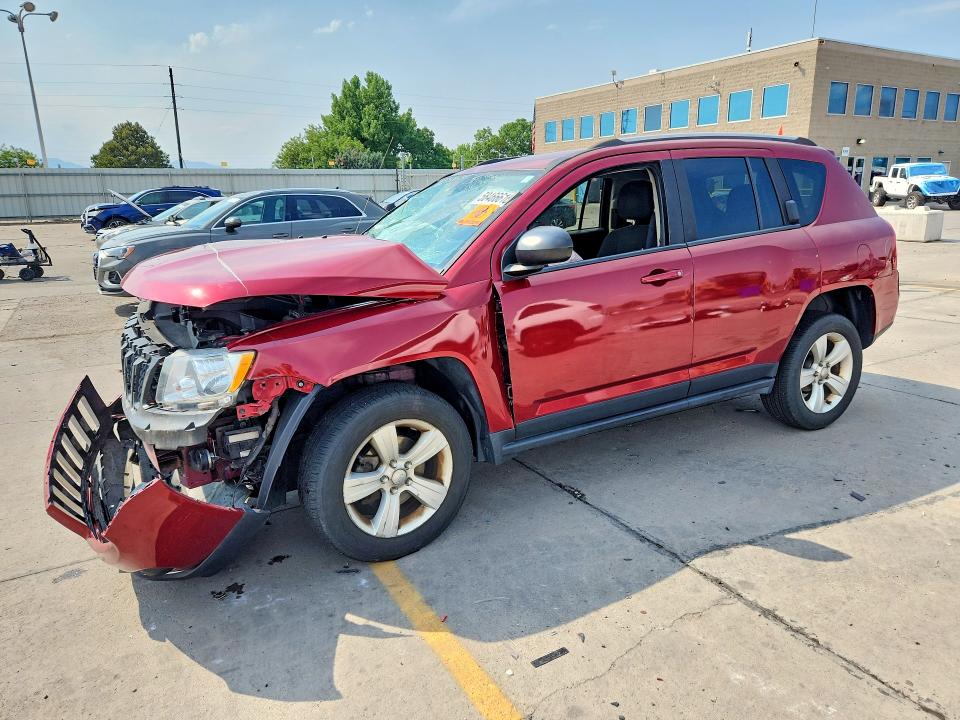 2014 Jeep VIN 1C4NJDBB0ED879797 COPART salvage auction — FRONT END, CO - PUBLIC - SALVAGE TITLE, sold $400 on 2026-08-03 (photo 1)