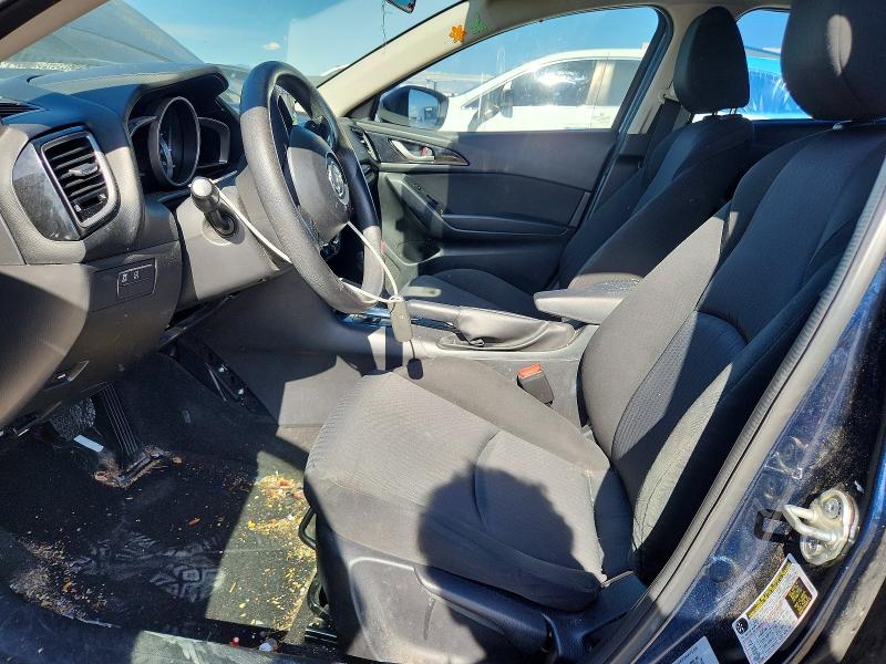 2016 Mazda 3 VIN JM1BM1T75G1307132 COPART salvage auction — FRONT END, Ut - Salvage Certificate, sold $475 on 2026-07-28 (photo 7)