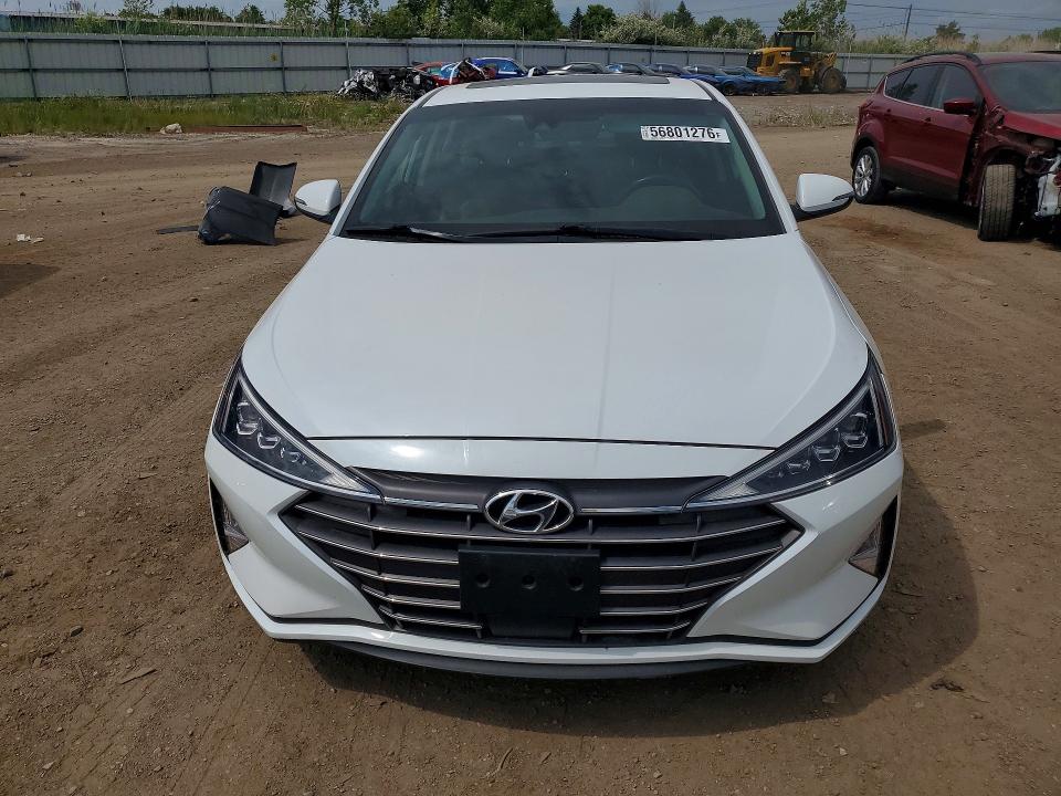2019 Hyundai Elantra VIN 5NPD84LF6KH475840 COPART salvage auction — Burn Engine, OH - CERT OF TITLE-SALVAGE, sold $3,250 on 2026-07-02 (photo 5)