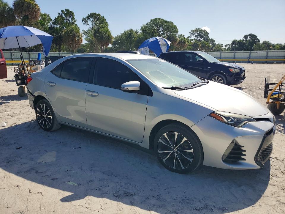 2019 Toyota Corolla VIN 5YFBURHE4KP930493 COPART salvage auction — REAR END, Fl - Cert Of Title Slvg Rebuildable, sold $5,700 on 2026-07-08 (photo 4)