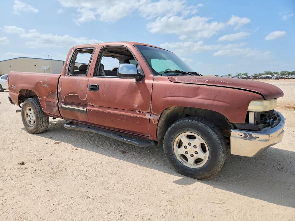 2001 Chevrolet Silverado VIN 1GCEK19T91E127188 COPART salvage auction — REAR END, Tx - Certificate Of Title, sold $675 on 2026-07-09 (photo 4)