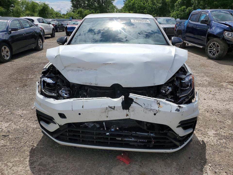 2019 Volkswagen Golf r VIN WVWVA7AU8KW171706 COPART salvage auction — FRONT END, On - Permit Salvage, sold $3,150 on 2026-07-14 (photo 5)
