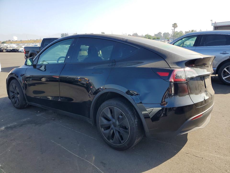 2024 Tesla Model y VIN 7SAYGDED9RF120883 COPART salvage auction — FRONT END, Ca - Salvage Certificate, sold $9,400 on 2026-07-06 (photo 2)