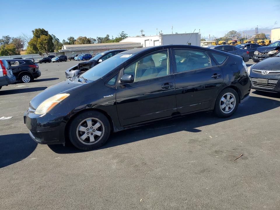 2007 Toyota Prius VIN JTDKB20U277691230 COPART salvage auction — FRONT END, Ca - Dis/Dlr/Exp App For Dup Clean, sold $525 on 2026-07-13 (photo 1)