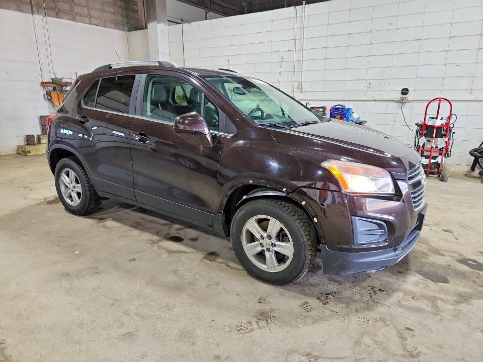 2015 Chevrolet Trax VIN KL7CJRSB8FB244602 COPART salvage auction — FRONT END, Mn - Non Public Clean Title, sold $600 on 2026-07-14 (photo 4)