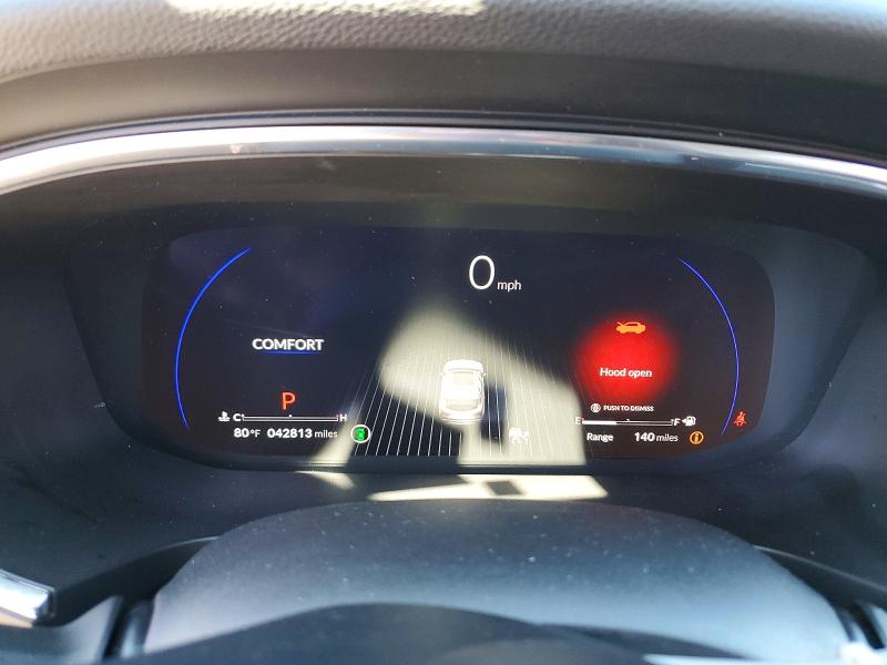 2023 Acura Mdx VIN 5J8YE1H39PL026955 COPART salvage auction — WATER/FLOOD, Ca - Non-Repairable Vehicle Cert, sold $14,600 on 2026-07-24 (photo 9)