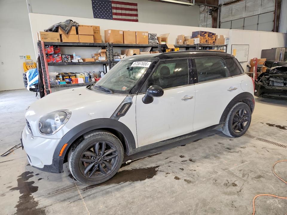 2012 Mini VIN WMWZC3C5XCWL82916 COPART salvage auction — HAIL, Ne - Cert Of Title-Salvage, sold $2,200 on 2026-07-14 (photo 1)