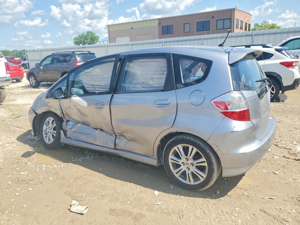 2009 Honda Fit VIN JHMGE88409S010520 COPART salvage auction — UNDERCARRIAGE, MO - SALVAGE CERTIFICATE OF TITLE, sold $450 on 2026-07-16 (photo 2)