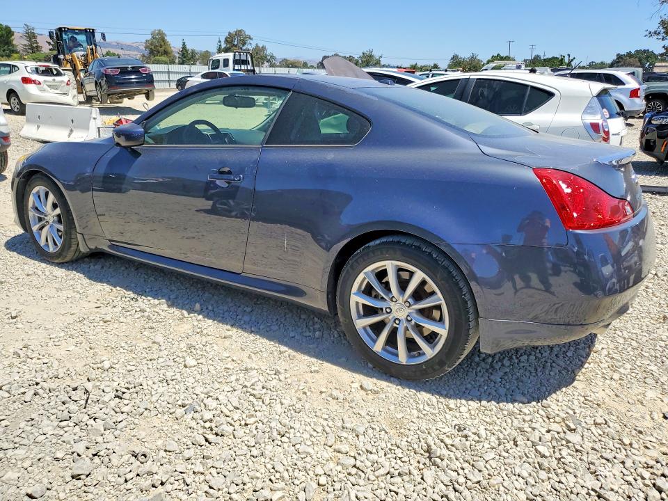 2013 Infiniti G37 VIN JN1CV6EK6DM922284 COPART salvage auction — VANDALISM, Ca - Salvage Certificate, sold $100 on 2026-07-30 (photo 2)