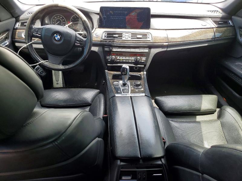 2012 BMW 7er VIN WBAKB8C50CC962615 COPART salvage auction — FRONT END, Co - Cert Of Title W/Lemon Law Hist, sold $500 on 2026-07-23 (photo 8)