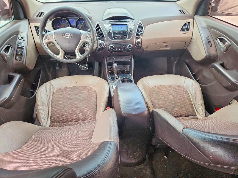 2012 Hyundai Tucson VIN KM8JU3AC6CU360739 COPART salvage auction — FRONT END, Tx - Salvage Vehicle Title, sold $1,450 on 2026-07-10 (photo 8)