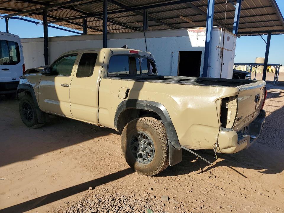 2019 Toyota Tacoma VIN 5TFSX5EN7KX069705 COPART salvage auction — FRONT END, Az - Cert Of Title - Salvage, sold $4,550 on 2026-07-14 (photo 2)