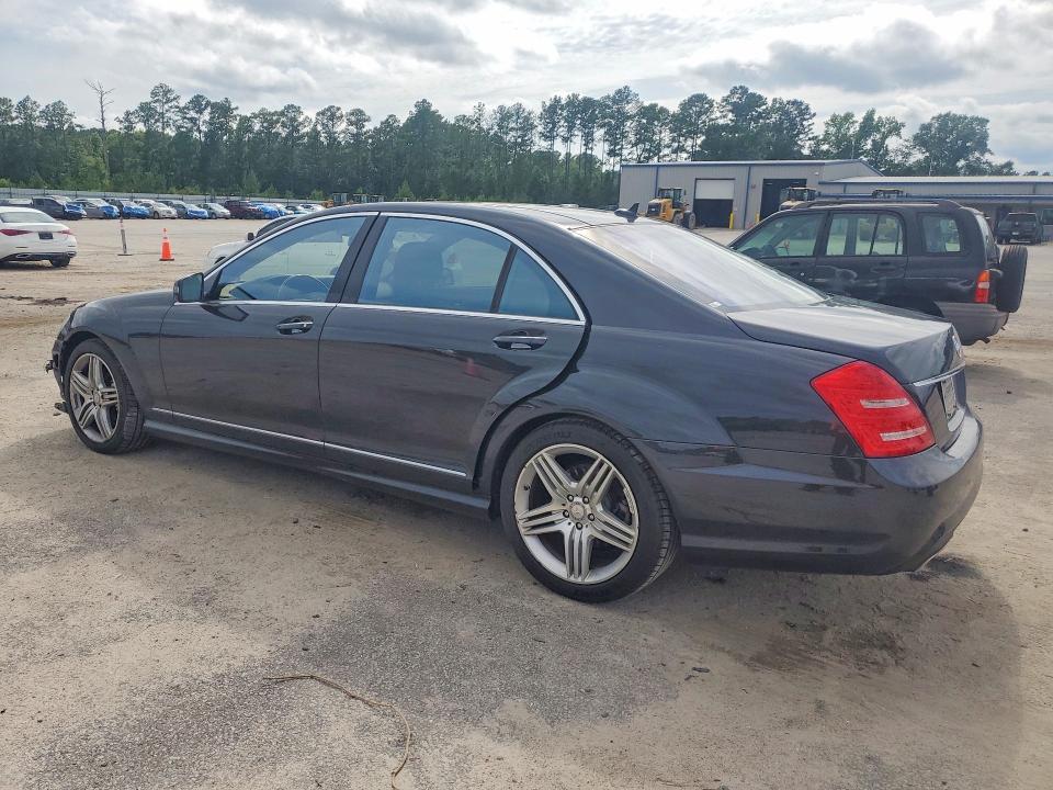 2013 Mercedes-benz S-klasse VIN WDDNG7DB8DA527781 COPART salvage auction — FRONT END, Sc - Cert Of Title-Salvage, sold $3,750 on 2026-07-27 (photo 2)