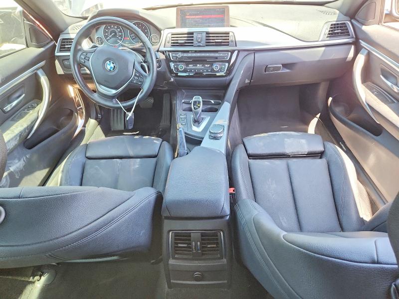 2018 BMW 4er VIN WBA4W3C56JAE99701 COPART salvage auction — FRONT END, Ca - Salvage Certificate, sold $1,500 on 2026-07-21 (photo 8)