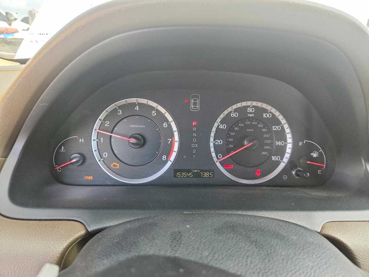 2009 Honda Accord VIN 1HGCP26479A164353 COPART salvage auction — Rear End, TX - SALVAGE VEHICLE TITLE, sold $1,050 on 2026-06-29 (photo 9)