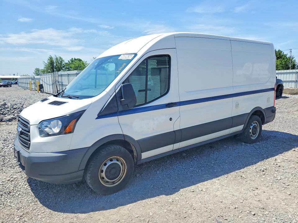 2018 Ford Transit VIN 1FTBW2CM9JKB37638 COPART salvage auction — MECHANICAL, NY - CERTIFICATE OF TITLE, sold $2,250 on 2026-07-09 (photo 1)