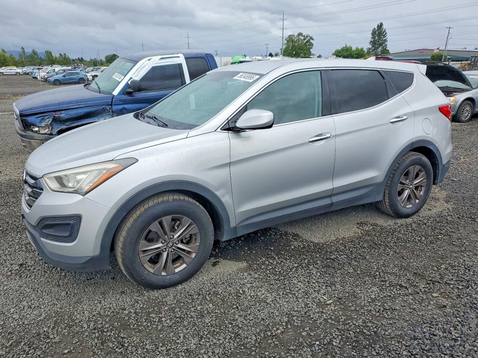 2013 Hyundai Santa fe VIN 5XYZTDLB2DG042785 COPART salvage auction — REAR END, Mt - Certificate Of Title, sold $1,500 on 2026-07-15 (photo 1)