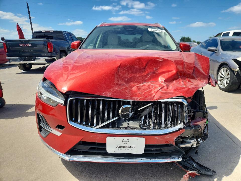 2023 Volvo Xc60 VIN YV4L12RN0P1239103 COPART salvage auction — FRONT END, Tx - Salvage Vehicle Title, sold $7,700 on 2026-08-20 (photo 5)