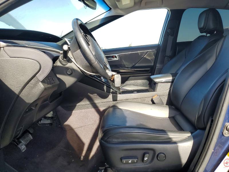 2016 Toyota Mirai VIN JTDBVRBD9GA000565 COPART salvage auction — FRONT END, Ca - Dis/Dlr/Exp Lien Papers-Salv, sold $525 on 2026-07-20 (photo 7)