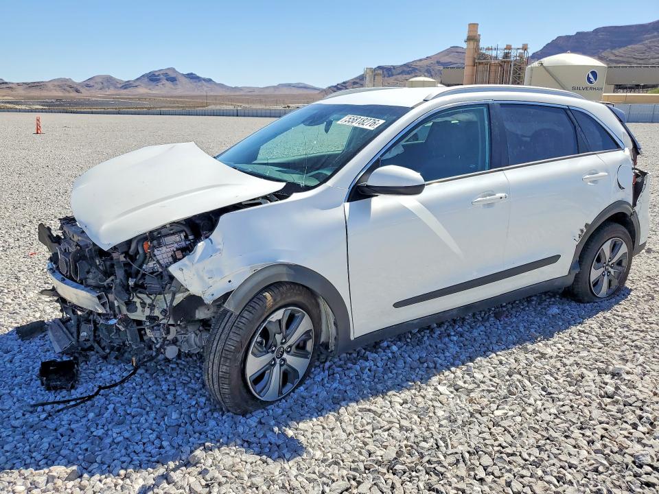 2017 Kia Niro VIN KNDCB3LC6H5074066 COPART salvage auction — FRONT END, Salvage Title, sold $125 on 2026-07-20 (photo 1)