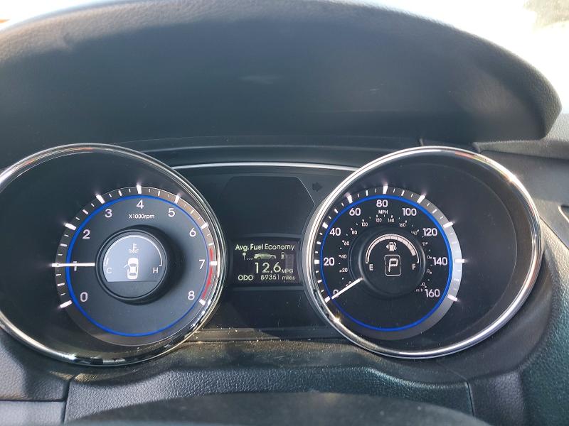 2014 Hyundai Sonata VIN 5NPEB4AC7EH813023 COPART salvage auction — REAR END, Nj - Cert Of Title-Salvage, sold $725 on 2026-07-02 (photo 9)