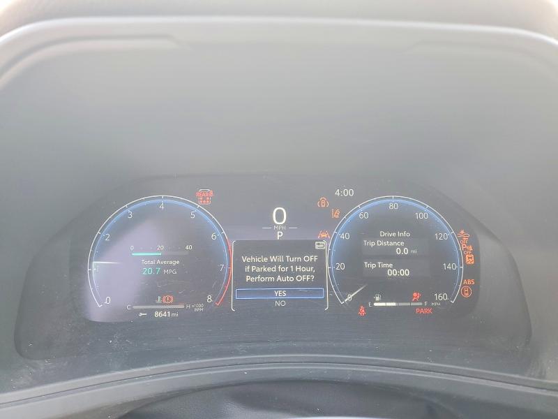 2024 Toyota Highlander VIN 5TDAAAB50RS069250 COPART salvage auction — ROOF, CA - SALVAGE CERTIFICATE, sold $24,400 on 2026-07-29 (photo 9)