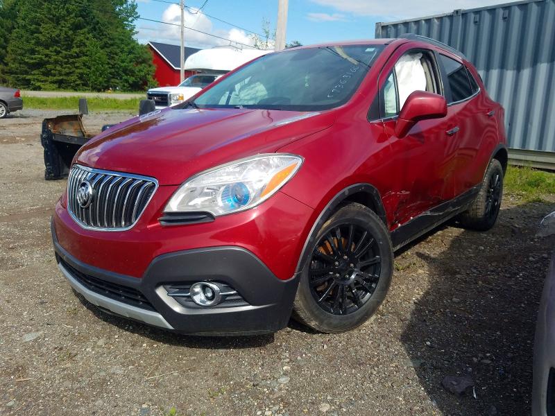2013 Buick Encore VIN KL4CJASB7DB086376 COPART salvage auction — SIDE, Qc - Gravement Accidente, sold $125 on 2026-07-28 (photo 1)